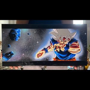 Canvas Art Goku: Ultra Instinct /Dragon Ball Z